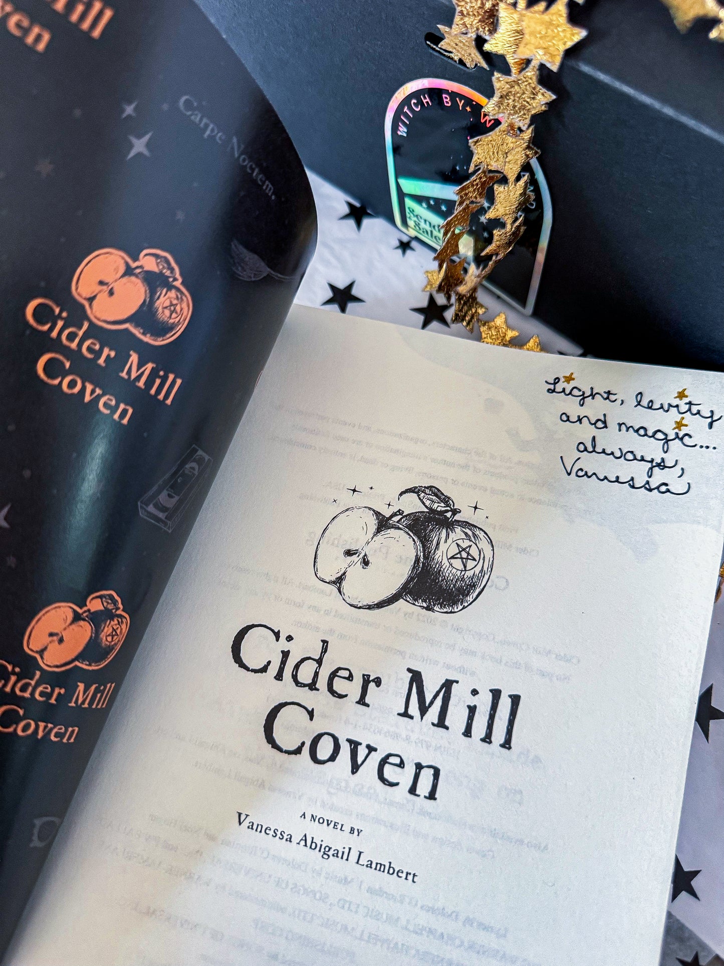 Cider Mill Coven Paperback Signed by the Author - Witch by Weekend