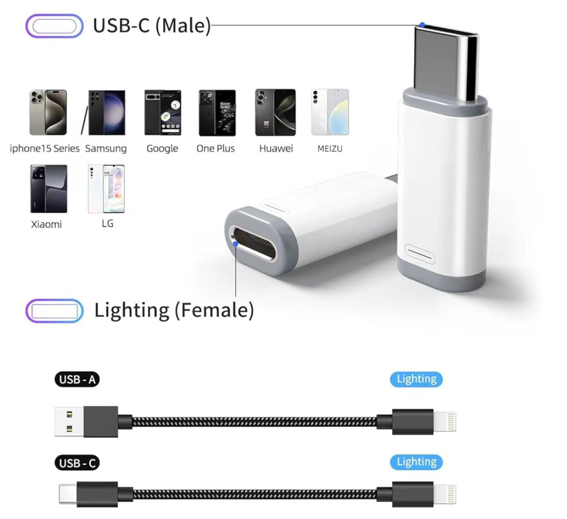 On-the-Go Magic Charger — Mini Power Bank Keychain (Adapter Included!)