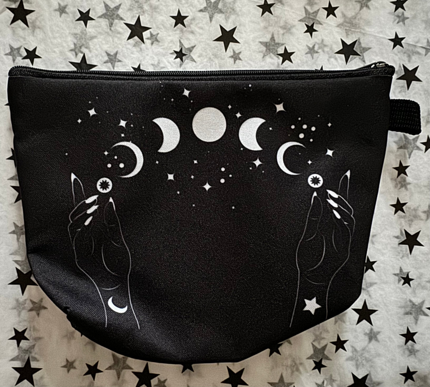 Salem Style Moon Phase Manifest Pouch - Witch by Weekend