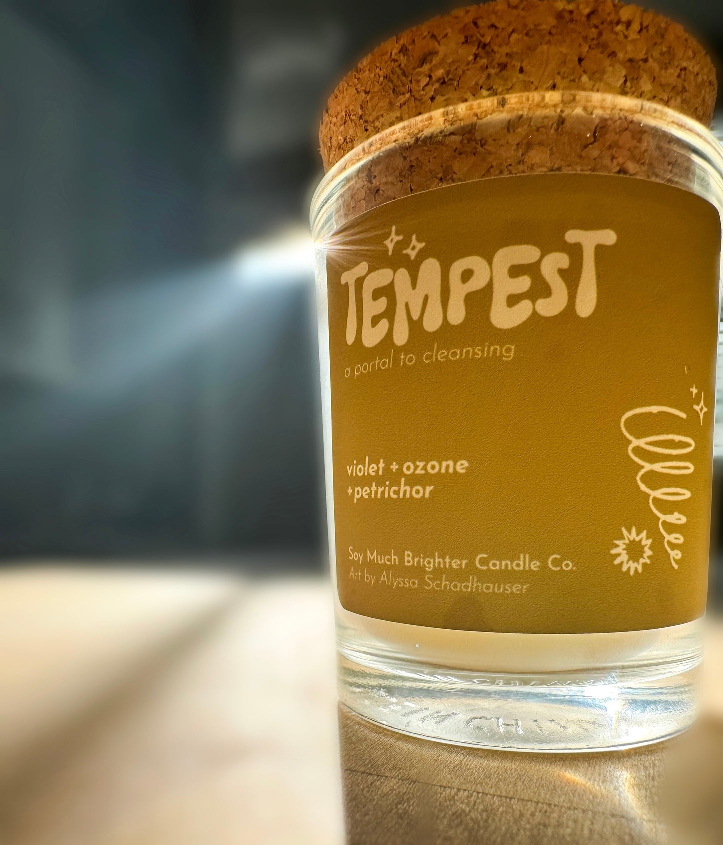 Soy Much Brighter 2oz Votive Candle - Tempest - Witch by Weekend