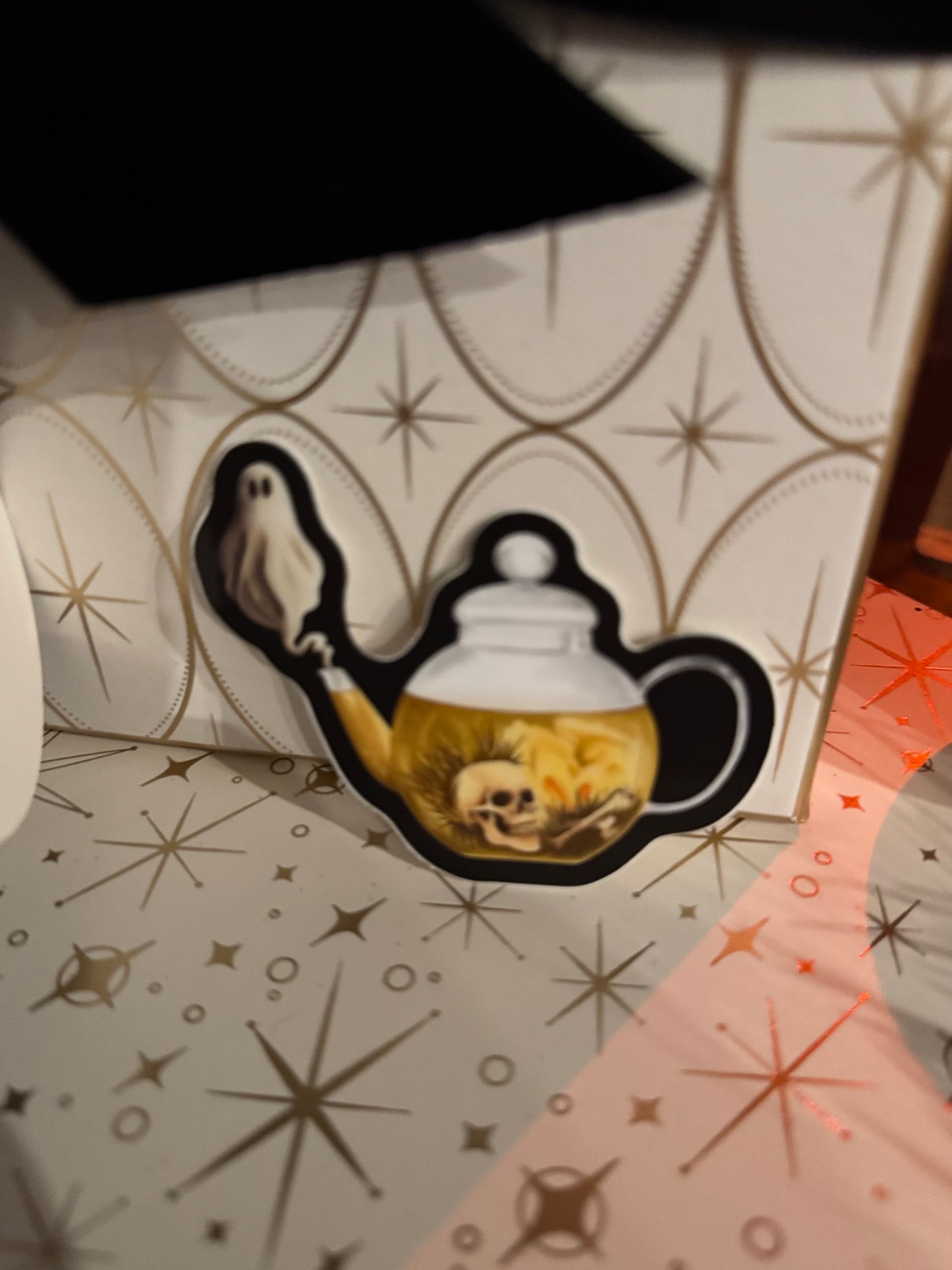 BoyPilot Goods of Maine Ghost Tea Sticker - Witch by Weekend