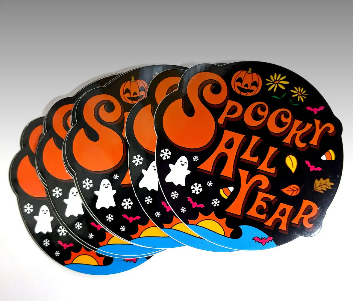 Krysten Saint Cat Sticker π βοΈ πΌ βοΈ π - Witch by Weekend
