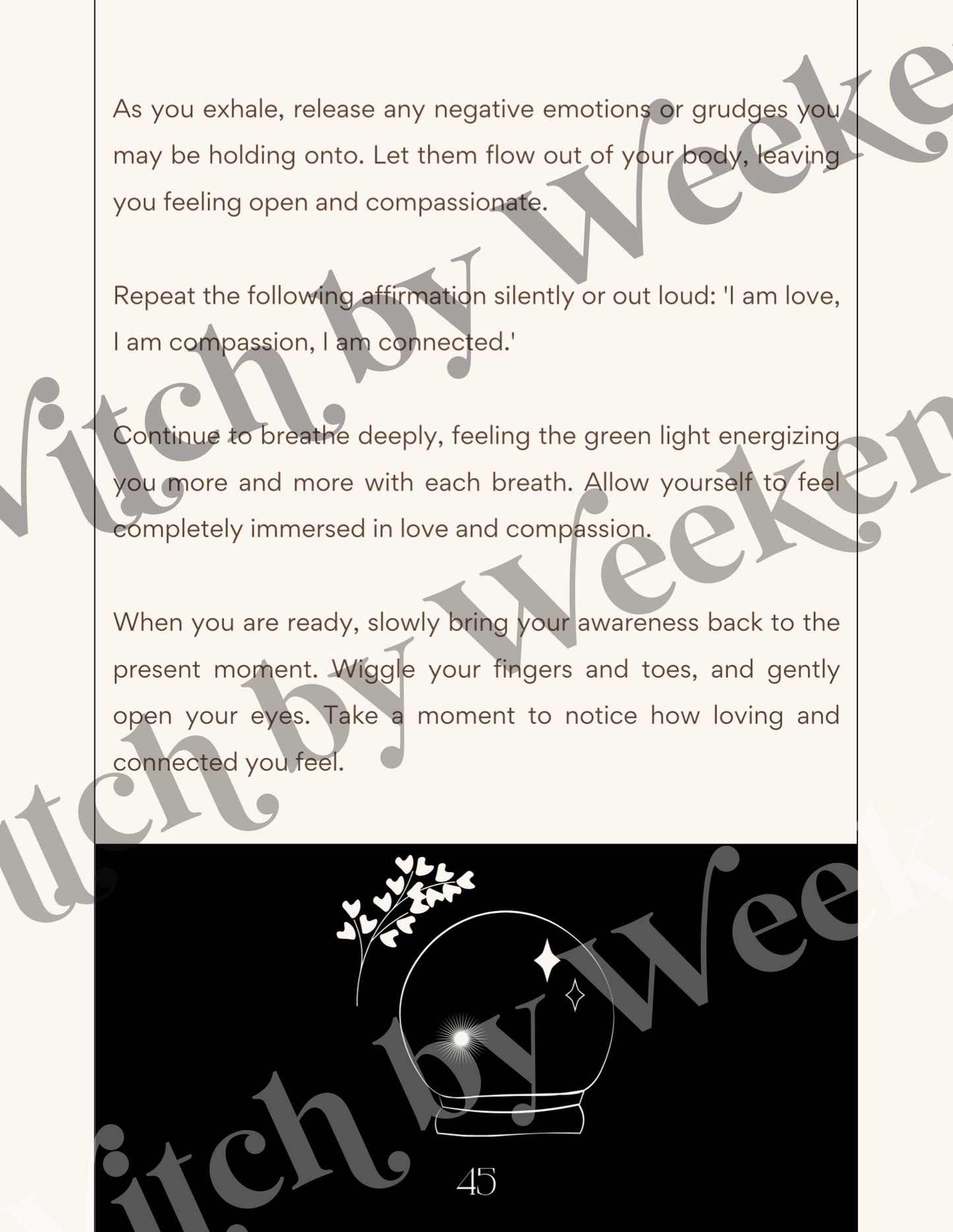 Chakra Balancing Workbook