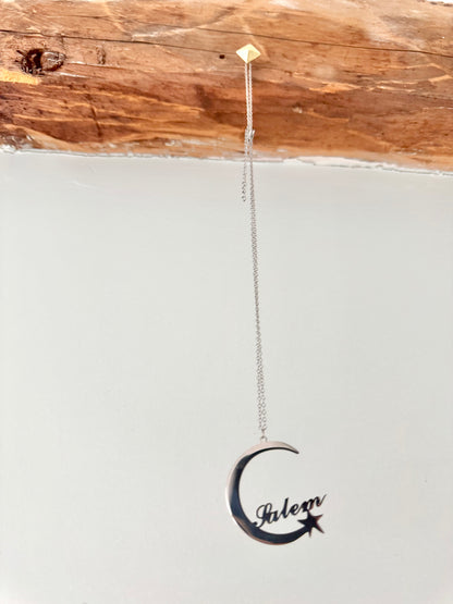 Baubles, Baubles – Salem Crescent Moon Necklace - Witch by Weekend 