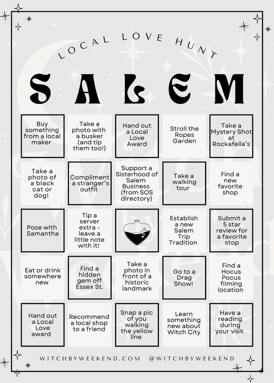 Local Love Hunt: Salem (Free Download) - Witch by Weekend 