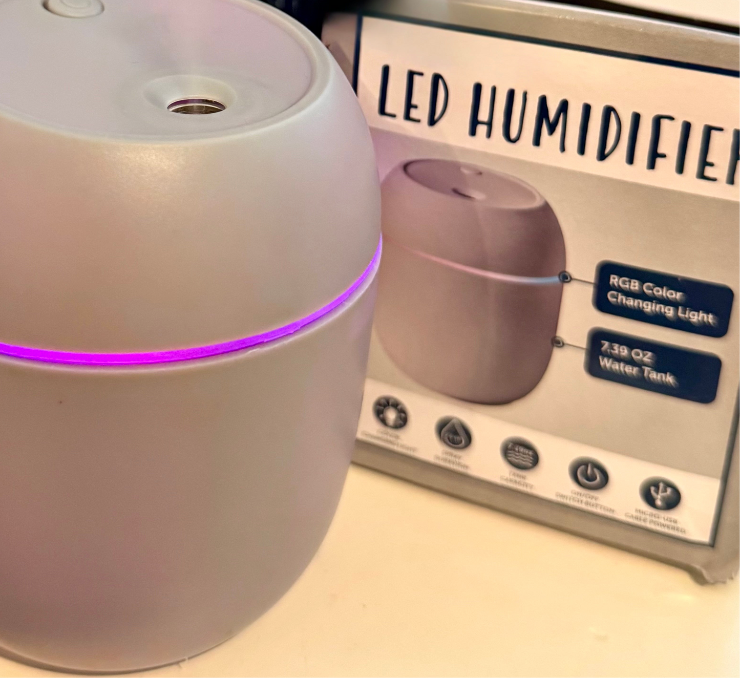 Magical Mist Mini LED Humidifier