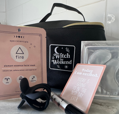 Witch by Weekend Essentials Zip Bag – Cosmetic & Travel Case