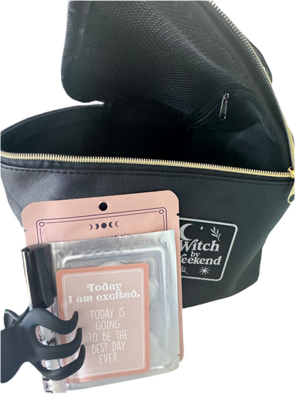 Witch by Weekend Essentials Zip Bag – Cosmetic & Travel Case