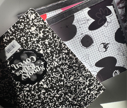 90s Vibes Composition Notebook – HP -Inspired | Zodiac Elements Edition - Witch by Weekend 