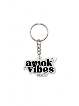 Amok Vibes Only Keychain