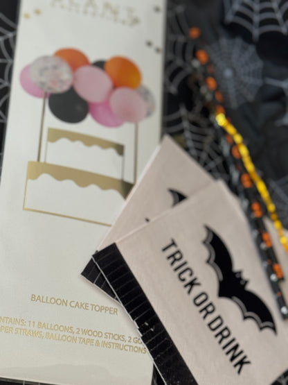 Foil Fringe Bat Napkins - Witch by Weekend 
