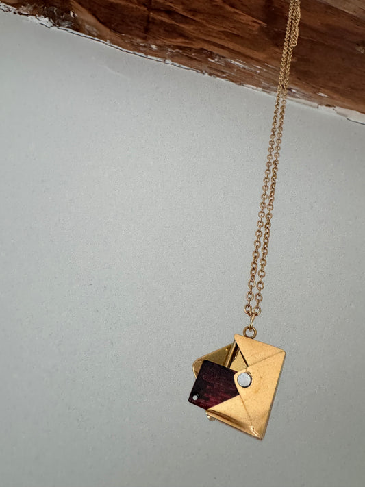 Baubles Baubles — Salem Love Letter Necklace – “The Orange Lights” Edition - Witch by Weekend 