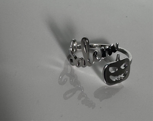 Baubles Baubles — Jack-O-Salem Silver Ring - Witch by Weekend 