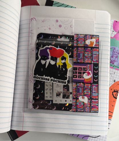 90s Vibes Composition Notebook – HP -Inspired | Zodiac Elements Edition - Witch by Weekend 