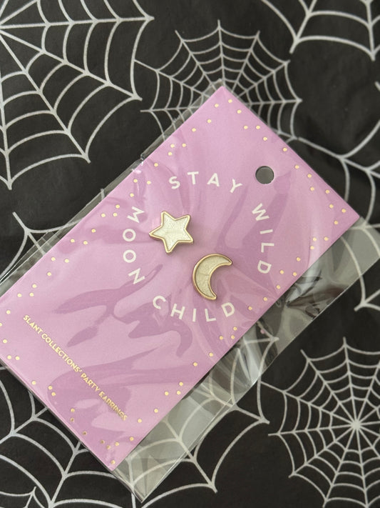 Moon Child Party Earrings - Witch by Weekend 