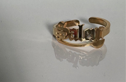 Baubles Baubles — Salem Broomstick Ring (Gold Tone) - Witch by Weekend 