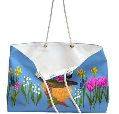 Haints and Hollows Spring Witch Floral Weekender Bag - Witch by Weekend 
