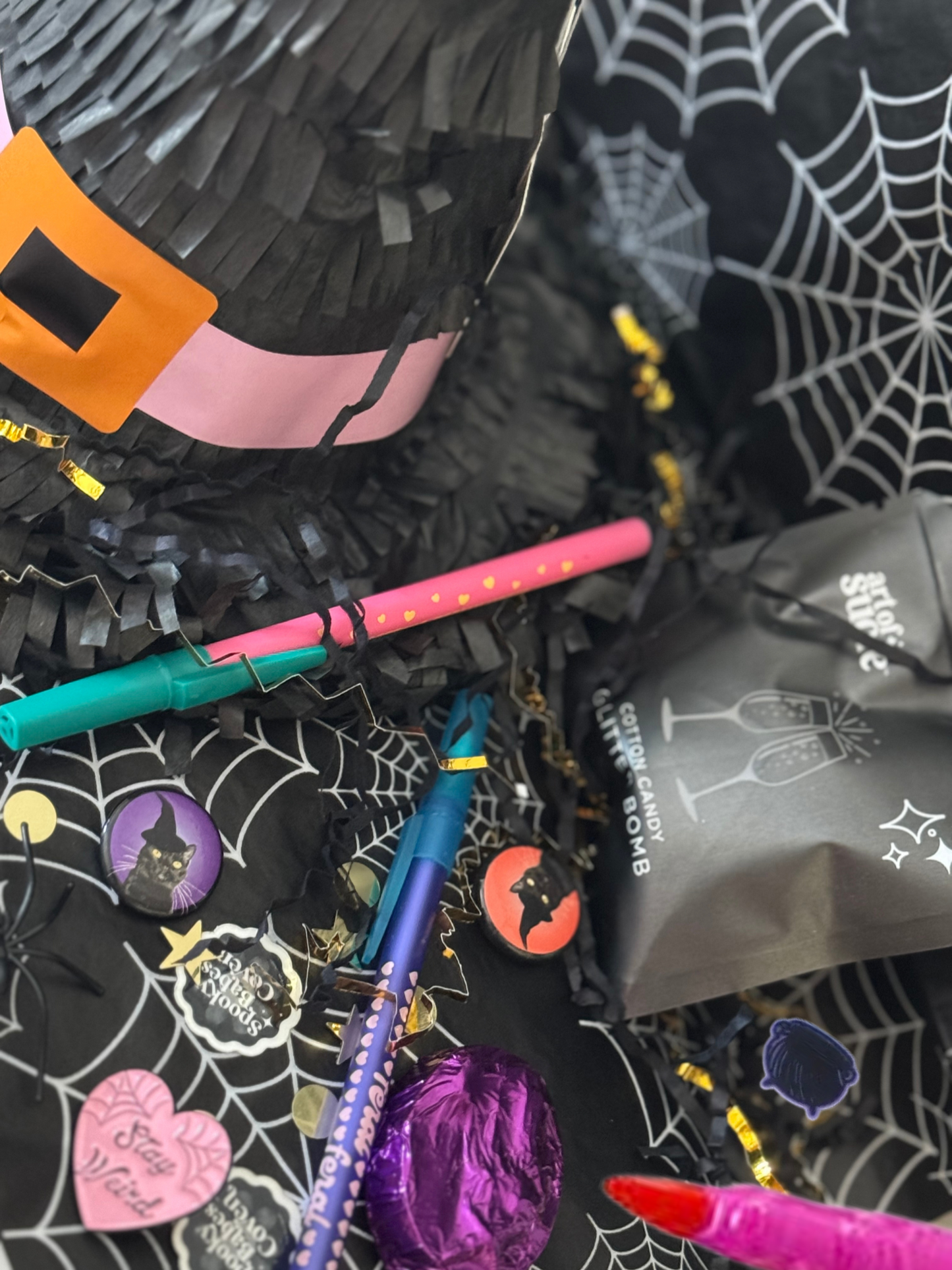 ✨ Pre-filled ✨ Petite Witch Hat Piñata - Witch by Weekend 