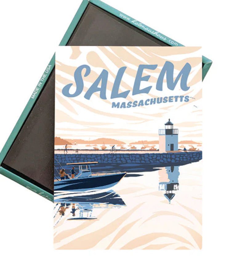 Kat Maus Haus Illustration Salem Magnet