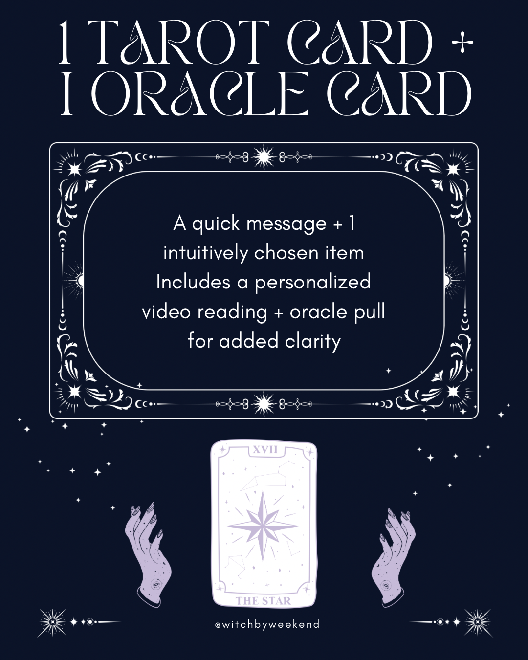 Shop Your Spread - 1 Tarot Card ✨ - Witch by Weekend 