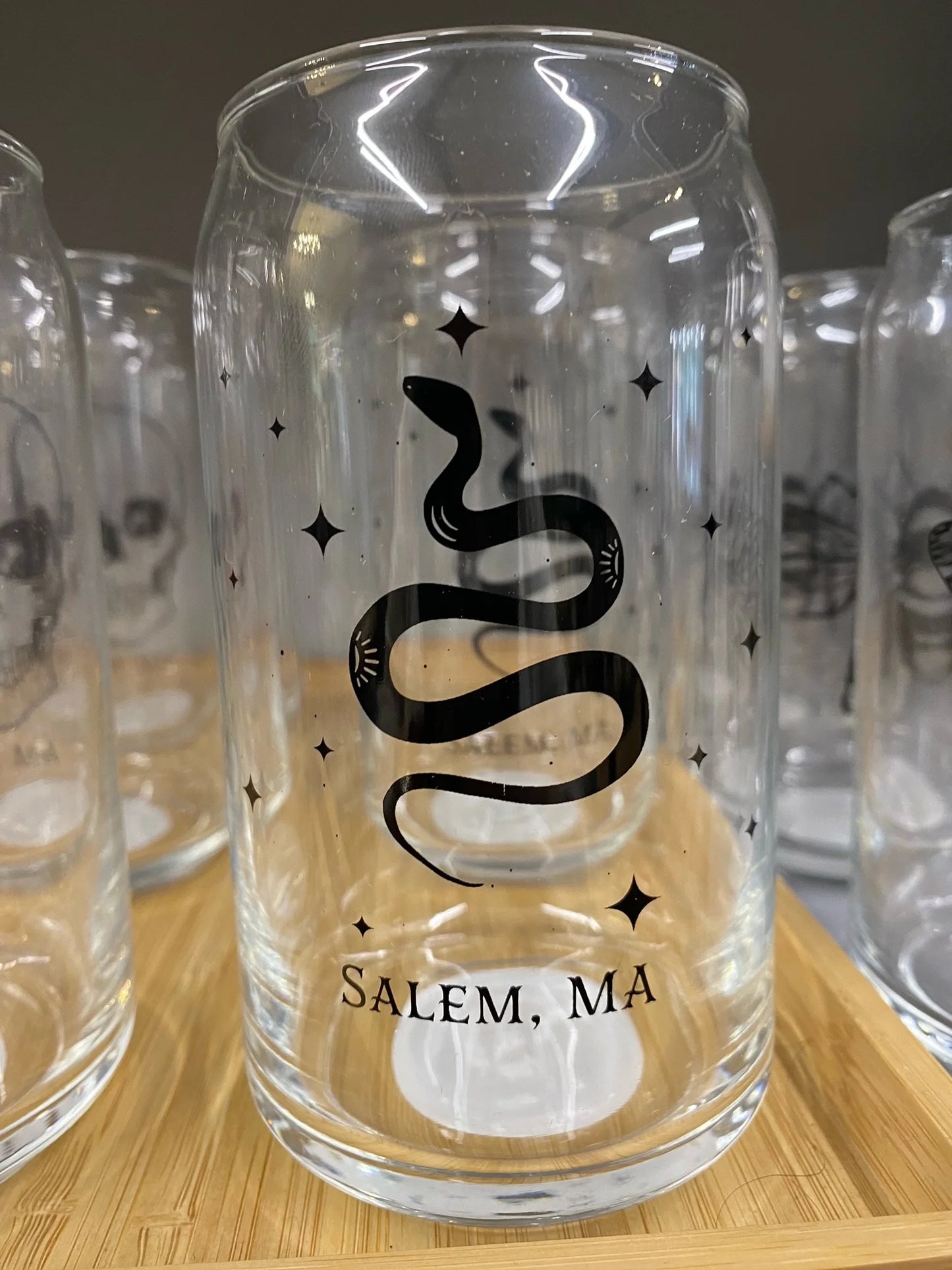 Salem Bespoke Boutique Can Glass - Snake 🐍