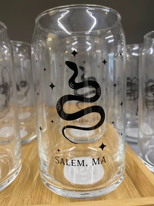 Salem Bespoke Boutique Can Glass - Snake 🐍